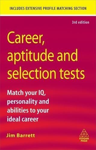 Career aptitude and selection - aptitude,