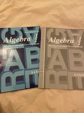 SAXON MATH 1/2 Algebra