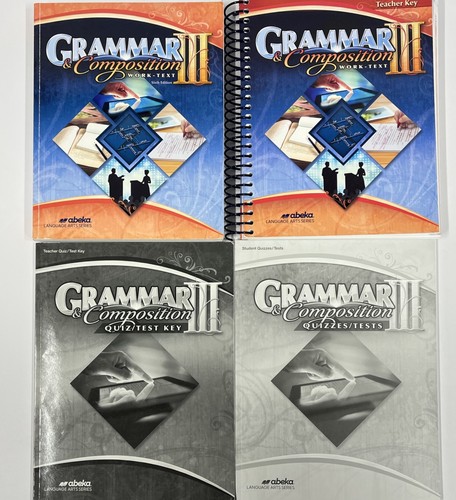 Abeka grammar iii set - iii,