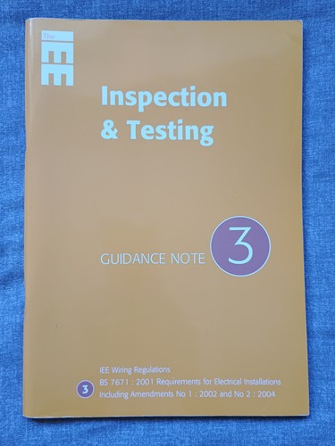 Guidance note iee wiring - 3,