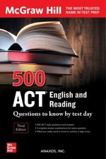 500 ACT English and Reading